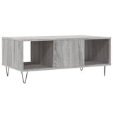 Coffee Table Grey Sonoma 90x50x36.5 cm Engineered Wood 830594