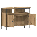 Bathroom Sink Cabinet with Storage Artisan oak 80 x 30 x 60 cm 862236