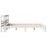 Bed Frame with Headboard without Mattress White 120x200 cm 3306046