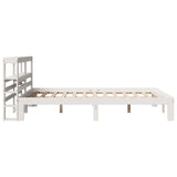 Bed Frame with Headboard without Mattress White 120x200 cm 3306046