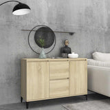 Sideboard Sonoma Oak 102x35x70 cm Engineered Wood 806115