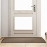 Doormat Beige and Black 90 x 150 cm 100% Polyamide 4100786