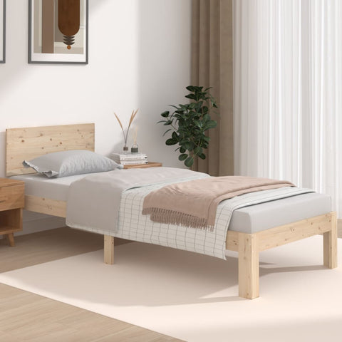 Bed Frame without Mattress 75x190cm Small Single 810455