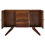 Sideboard Brown Solid Reclaimed Wood 110x30x75 cm 246674