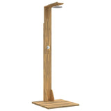Outdoor Shower 219 cm Solid Acacia Wood and Stainless Steel 903117