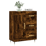 ZNTS Sideboard Smoked Oak 69.5x34x90 cm Engineered Wood 830241