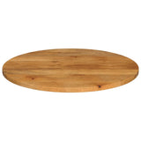 Table Top 80x3.8 cm Round Solid Wood Mango 370079