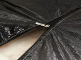 Garden Cushion Storage Bags 2 pcs Black 150x75x75 cm Polyethylene 3155397