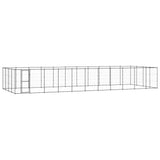 Outdoor Dog Kennel Steel 53.24 m 3082317