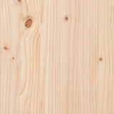 Bookcase Bed without Mattress 160x200cm Solid Wood Pine 3323137
