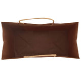 Paper Bags 250 pcs with Handles Black 21x11x31 cm 4101644