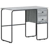 Desk with Storage Grey Sonoma 100 x 50 x 75 cm 8008005