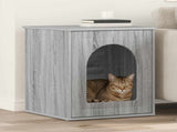 Cat House Grey Sonoma 53 x 52 x 62 cm Engineered Wood 8000713