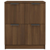 ZNTS Sideboard Brown Oak 60x30x70 cm Engineered Wood 816996