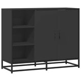 Sideboard Black 92x35x76 cm Engineered Wood 849019