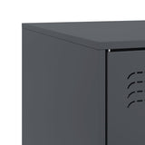 TV Cabinet Anthracite 67x39x44 cm Steel 841695