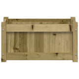 Garden Planters 2 pcs Impregnated Wood Pine 837448