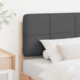 Upholstered Headboard with Headboard Brown and Dark Grey 100 cm 880139