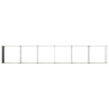 Raised Garden Bed Ivory 480 x 80 x 55 cm cold-rolled steel 8006447