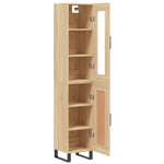 Highboard Sonoma Oak 34.5x34x180 cm Engineered Wood 3199516