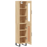 Highboard Sonoma Oak 34.5x34x180 cm Engineered Wood 3199516