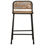 Bar Stools 4 pcs 46x35.5x70 cm Solid Wood Reclaimed 4013537