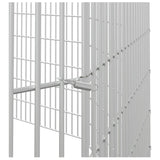 Free Range Animal Enclosure 10-Panel 54x60 cm Galvanised Iron 171575