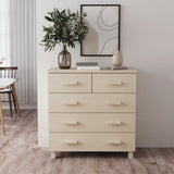 Sideboard HAMAR Honey Brown 79x40x80 cm Solid Wood Pine 340420