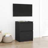 TV Cabinet Black 40x35x54 cm Engineered Wood 861770