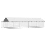 Outdoor Dog Kennel with Roof 600x200x150 cm 171500