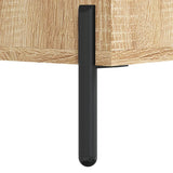 Highboard Sonoma Oak 69.5x34x180 cm Engineered Wood 3198348