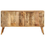 ZNTS Sideboard Solid Mango Wood 110x30x60 cm 246145