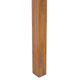 Dining Chair 2 pcs Solid Mahogany Wood Kubu Grey 42012420