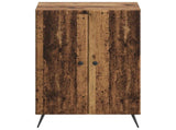Shoe Cabinet BREDA 59.5 x 39.5 x 90 cm Engineered Wood Old Wood 897533