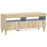 LED TV Cabinet Sonoma Oak Engineered Wood 897207