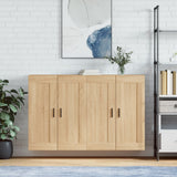 Wall Mounted Cabinets 2 pcs Sonoma Oak Engineered Wood 3198036