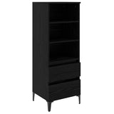 Highboard Black Oak 40 x 36 x 110 cm Engineered Wood 8009875