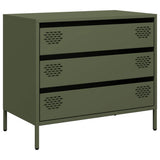 Sideboard Olive Green 68x39x58.5 cm Cold-rolled Steel 851296