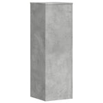 Plant Stands 2 pcs Concrete Grey 33x33x100 cm Engineered Wood 3307885