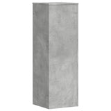 Plant Stands 2 pcs Concrete Grey 33x33x100 cm Engineered Wood 3307885