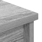 Highboard Grey Sonoma 37.5x35x180 cm Engineered Wood 861666