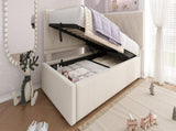 Daybed Upholstered Bed with 3FT Single Sofa Bed 90 x 190 cm, Ottoman Bed with Hydraulic N601P343711B