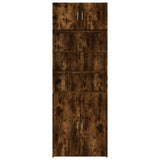 Storage Cabinet Smoked Oak 80x42.5x225 cm Engineered Wood 3281347