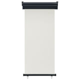 ZNTS Balcony Side Awning 85x250 cm Cream 48407