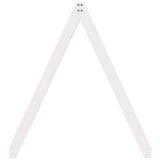 Kids' Bed Roof White 199x80.5x88 cm Solid Wood Pine 846956