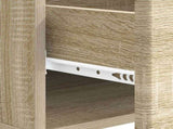 Coffee Table Sonoma Oak 49 x 50 x 40 cm Engineered Wood 895657