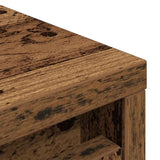 Shoe Cabinet Old Wood 29.5x34x76 cm Engineered Wood 861866
