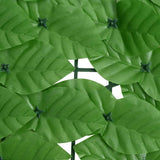 Balcony Screen with Green Leaves 300x150 cm 315503