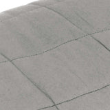 Weighted Blanket Grey 120x180 cm 9 kg Fabric 350717