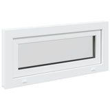 Basement Window RISOR 90x40 cm Tilt 2 Glazing White 4108336